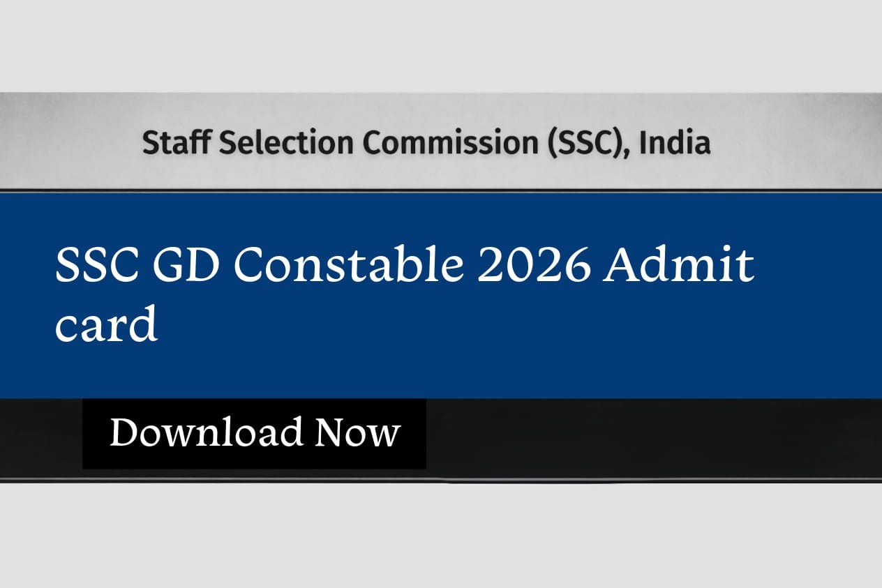 SSC GD Constable 2026 Admit Card Soon - Exam City Out